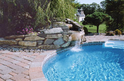 Pool Hardscapes, Waterfalls & Ponds